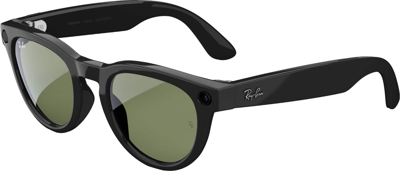 raisin2  Ray Ban | Meta Headliner (Gen 2) Shiny Green lenses Black