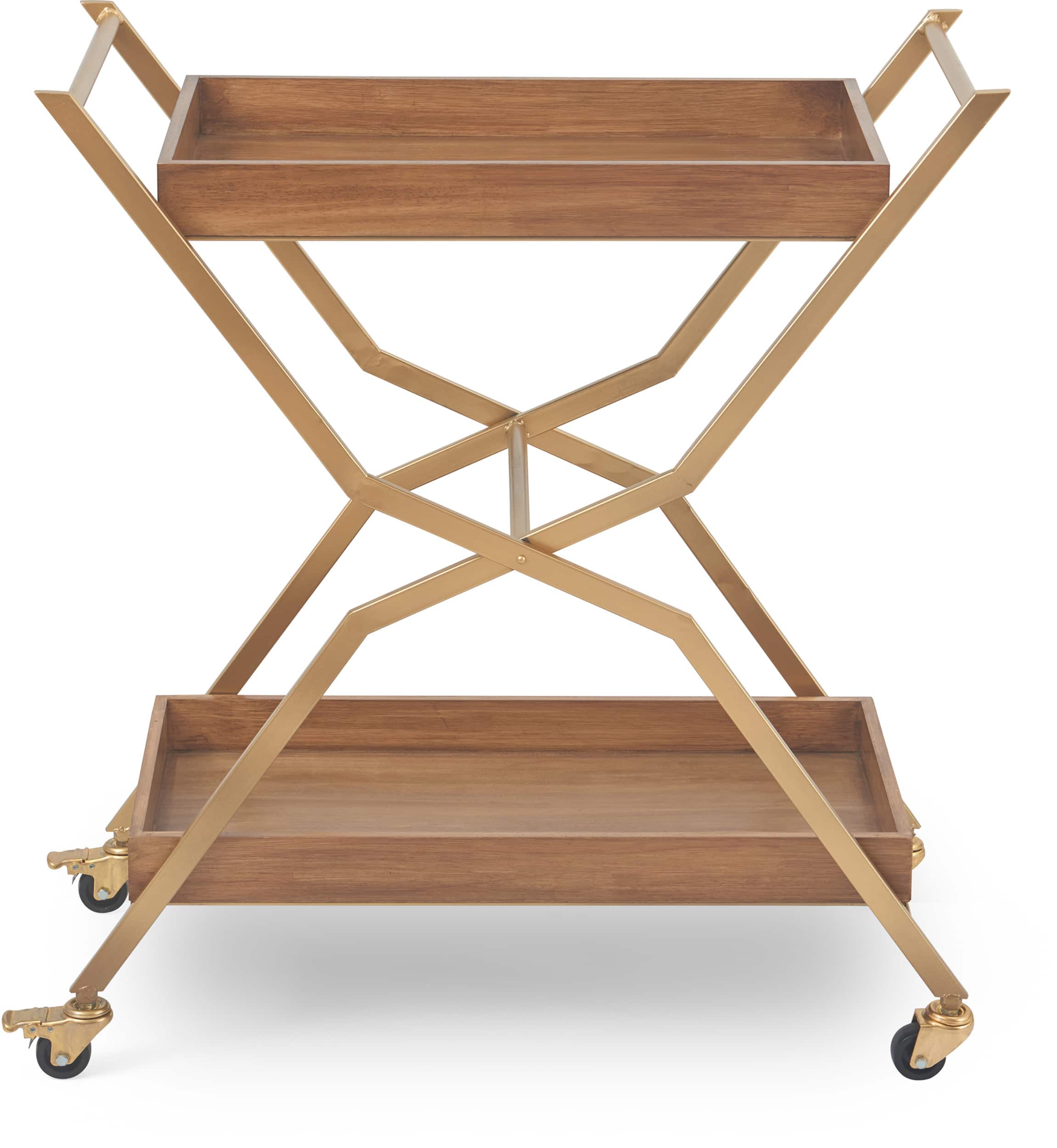 Adore Decor - Jolie Bar Cart - Gold price history on PriceWatchPro