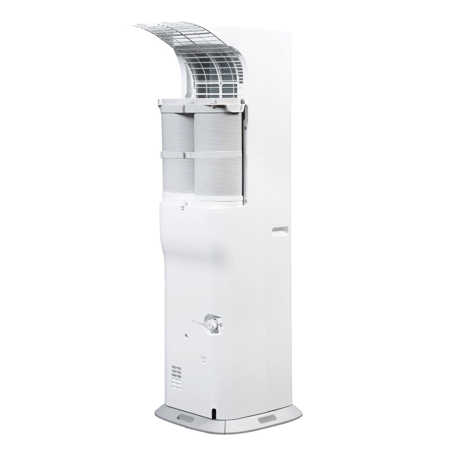 Alt View 12. Hisense - Hisense 8,000 BTU 350 Sq. Ft. Portable Air Conditioner Inverter with Supplemental Heat Function - White.