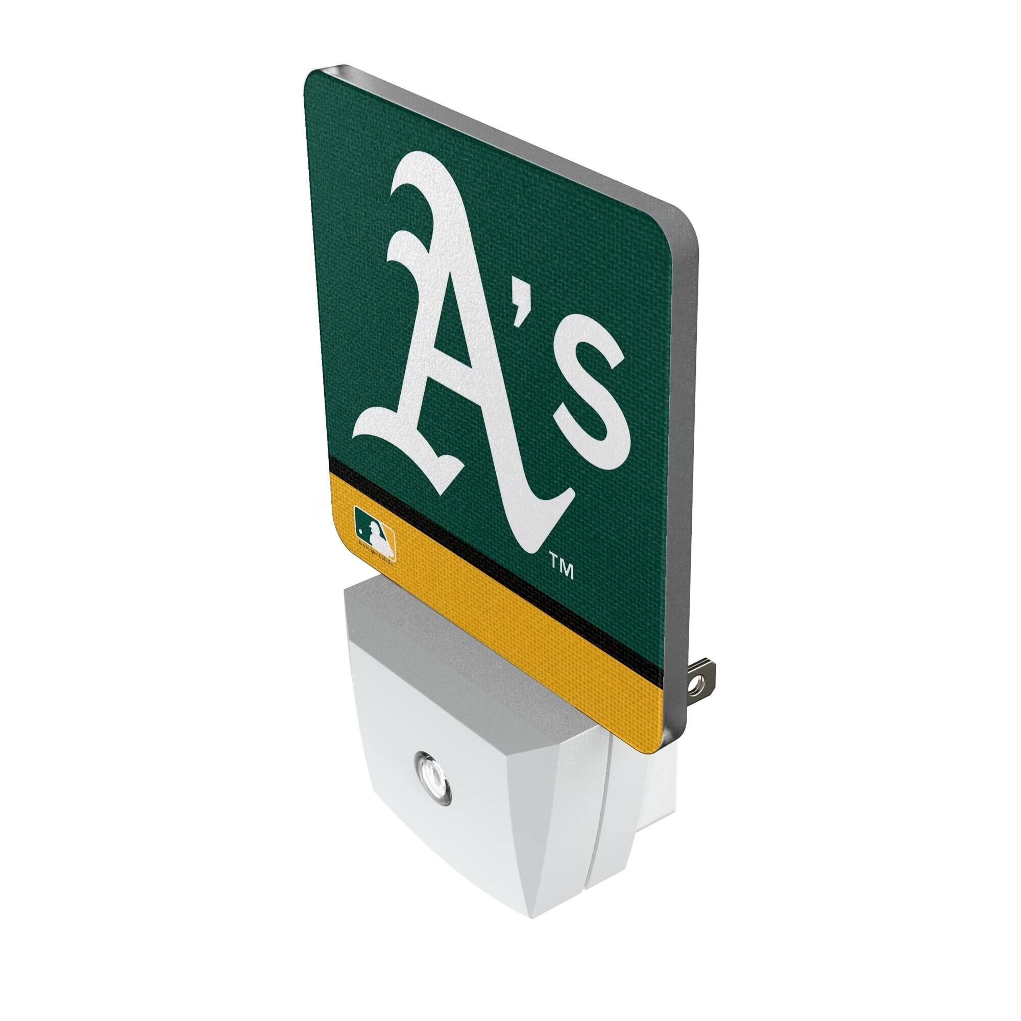 Alt View 1. Keyscaper - Athletics Stripe Design Nightlight 2-Pack - Multicolor.