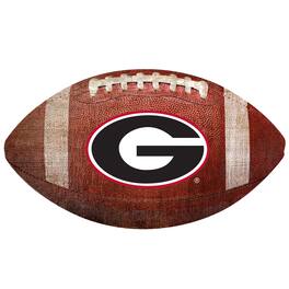 Fan Creations - Georgia Bulldogs 12'' Football Sign - Multicolor
