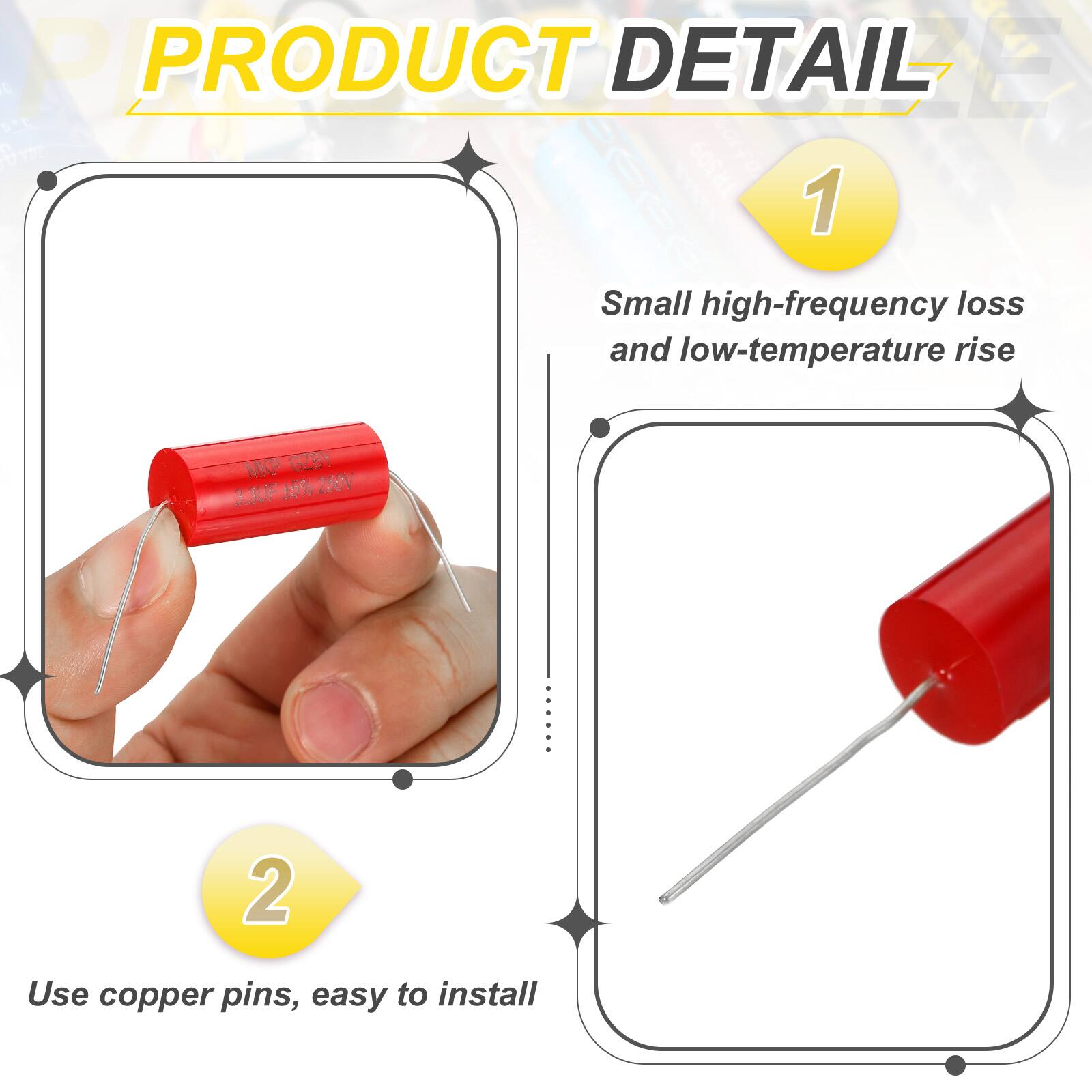 PRODUCT DETAIL

1. Small high-frequency loss and low-temperature rise

2. Use copper pins, easy to install