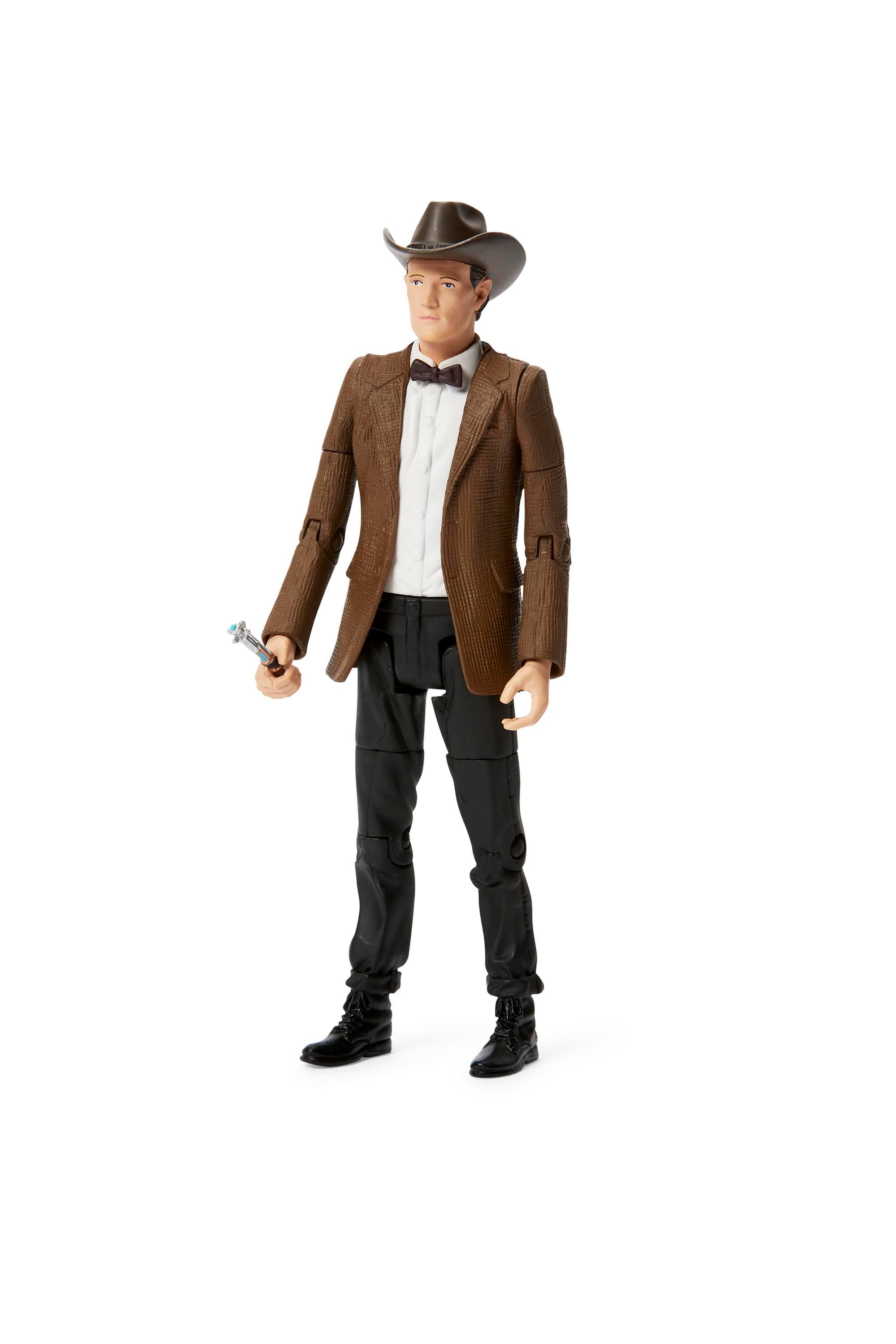 Alt View 10. Underground Toys - Doctor Who 11th Doctor in Cowboy Hat 5.5" Action Figure - Brown.