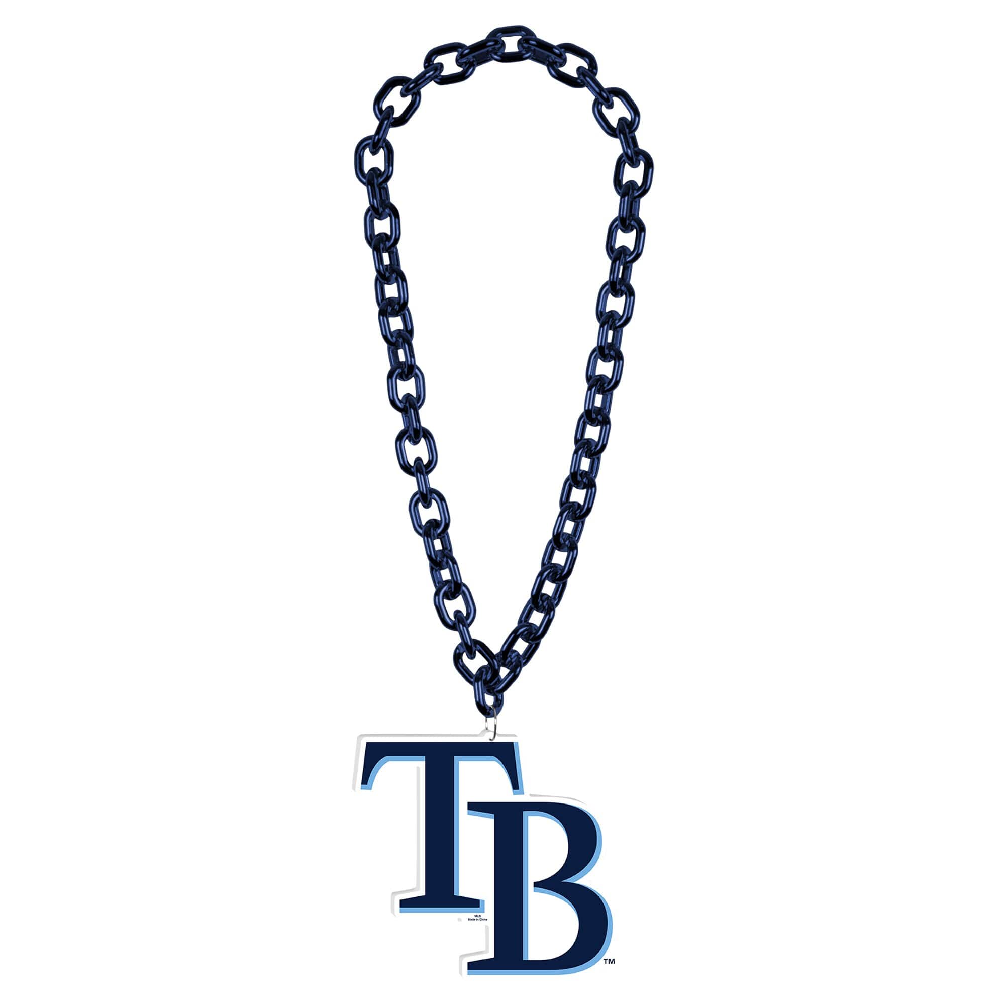 WinCraft - Tampa Bay Rays Big Chain Logo Necklace - Multicolor price history on PriceWatchPro