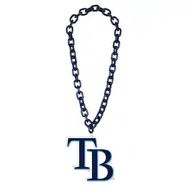 WinCraft - Tampa Bay Rays Big Chain Logo Necklace - Multicolor