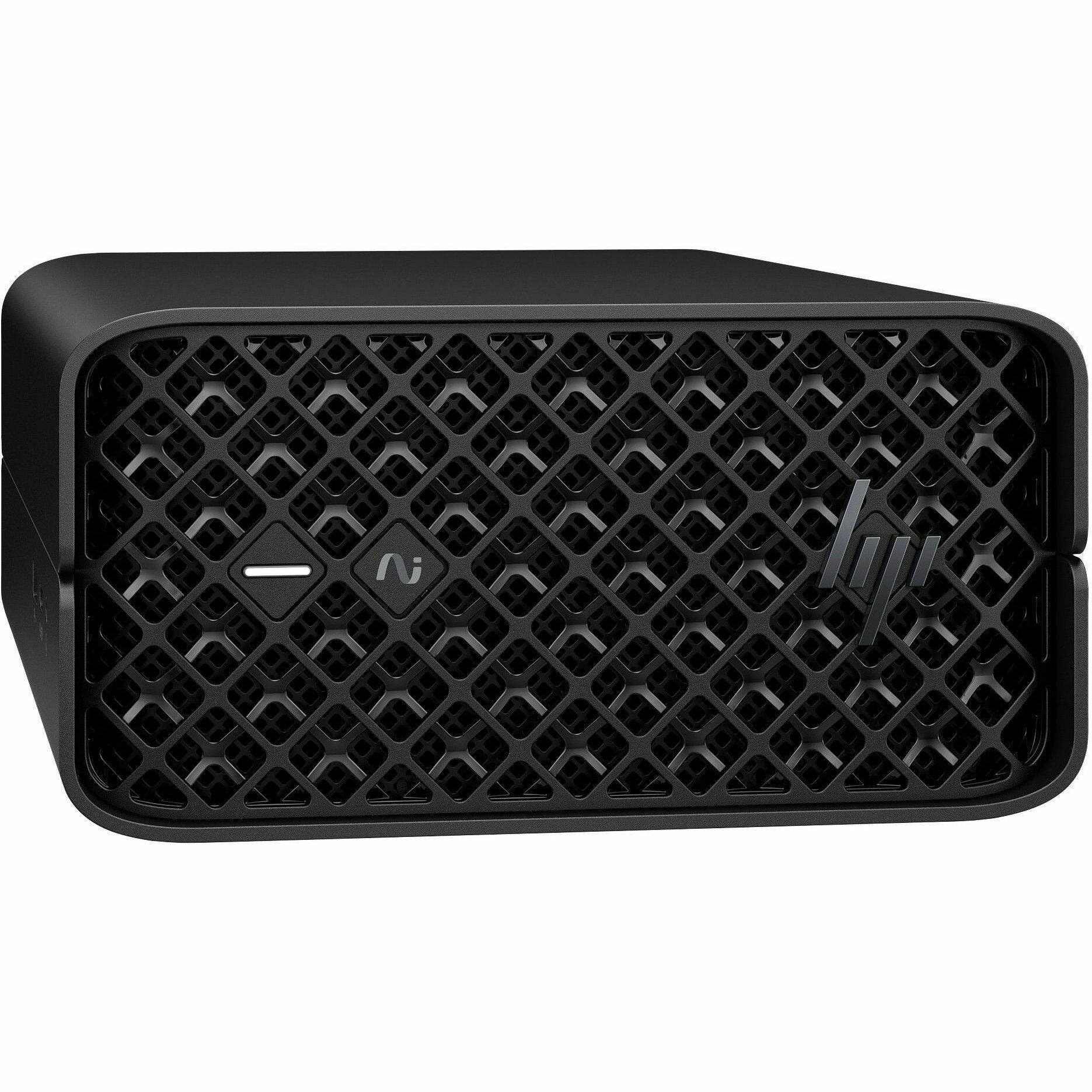 Alt View 8. HP - HP Z2 Mini G1a Workstation 1 x AMD Ryzen AI MAX PRO 390 32 GB 512 GB SSD Mini PC Black - Black.