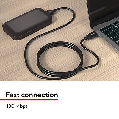 Fast connection  
480 Mbps