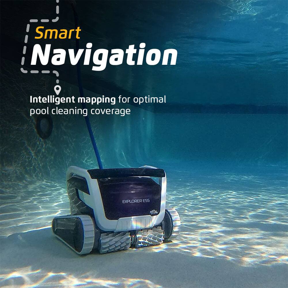 Smart Navigation  
Intelligent mapping for optimal pool cleaning coverage  
EXPLORER ESS