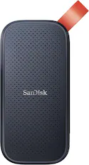 Front. SANDISK - SanDisk SDSSDE30-1T00-G26 1TB Portable SSD - Up to 800MB/s,USB-C 3.2 Gen 2 External Solid State Drive .