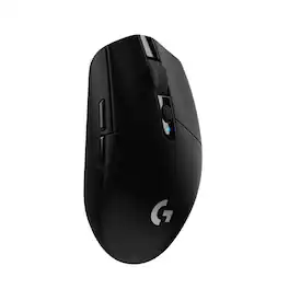 Logitech - G305 LIGHTSPEED Wireless Optical 6 Programmable Button Gaming Mouse with 12,000 DPI HERO Sensor - Wireless - Black