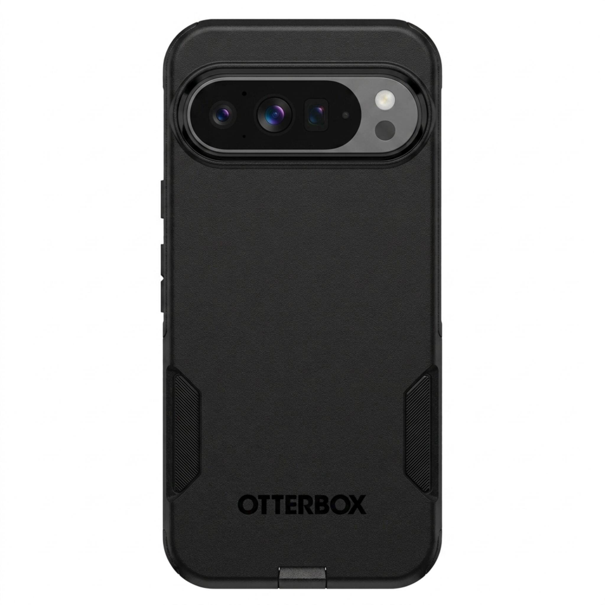 Left. OtterBox - OtterBox - Commuter Series Hard Shell For Google Pixel 10 Pro XL - Black - Black.