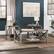 Alt View Zoom 16. Walker Edison - 3-Piece Rustic Wood and Metal Accent Table Set - Grey Wash/Black.