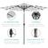 UV Protection: Fabric shade made from quality polyester to diffuse sunlight.
Durable: Powder-coated steel withstands wear over time.
Built-in Crank: Pulley-assisted crank opens and closes the umbrella.
Push-button Tilt: Freely adjust the angle with a locking tilt joint.