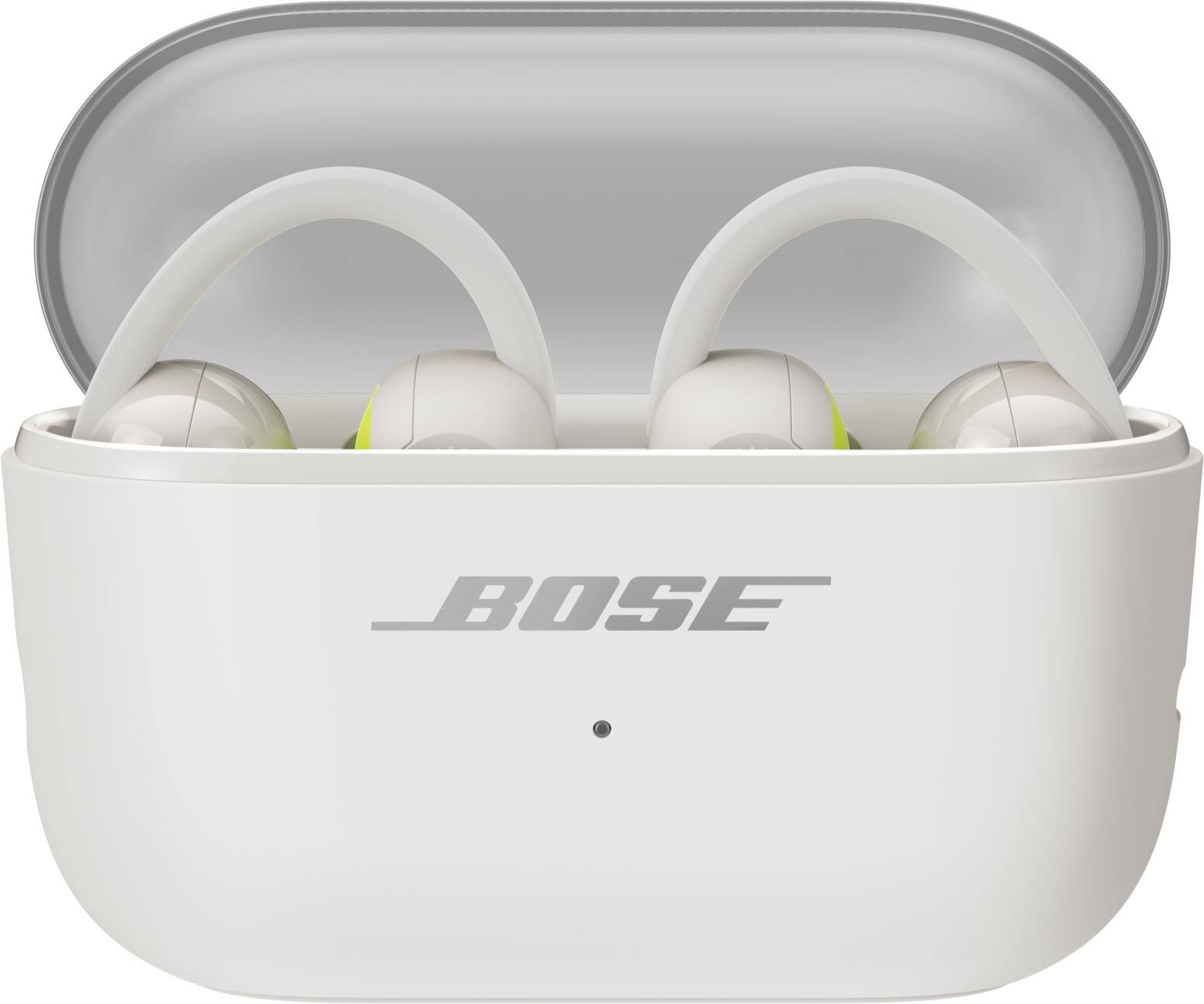Alt View 11. Bose - Bose Sport Open Earbuds Wireless Bluetooth Open-ear Running Earbuds with Secure Fit, and IP54 Sweat Resistance - White Smoke.
