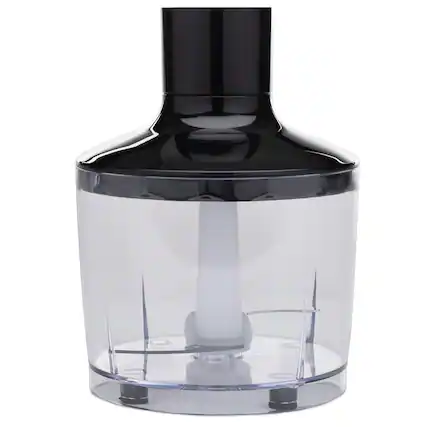 Front. ChefWave - ChefWave Chopper Attachment Set for CW-HB500 - Black/Clear.