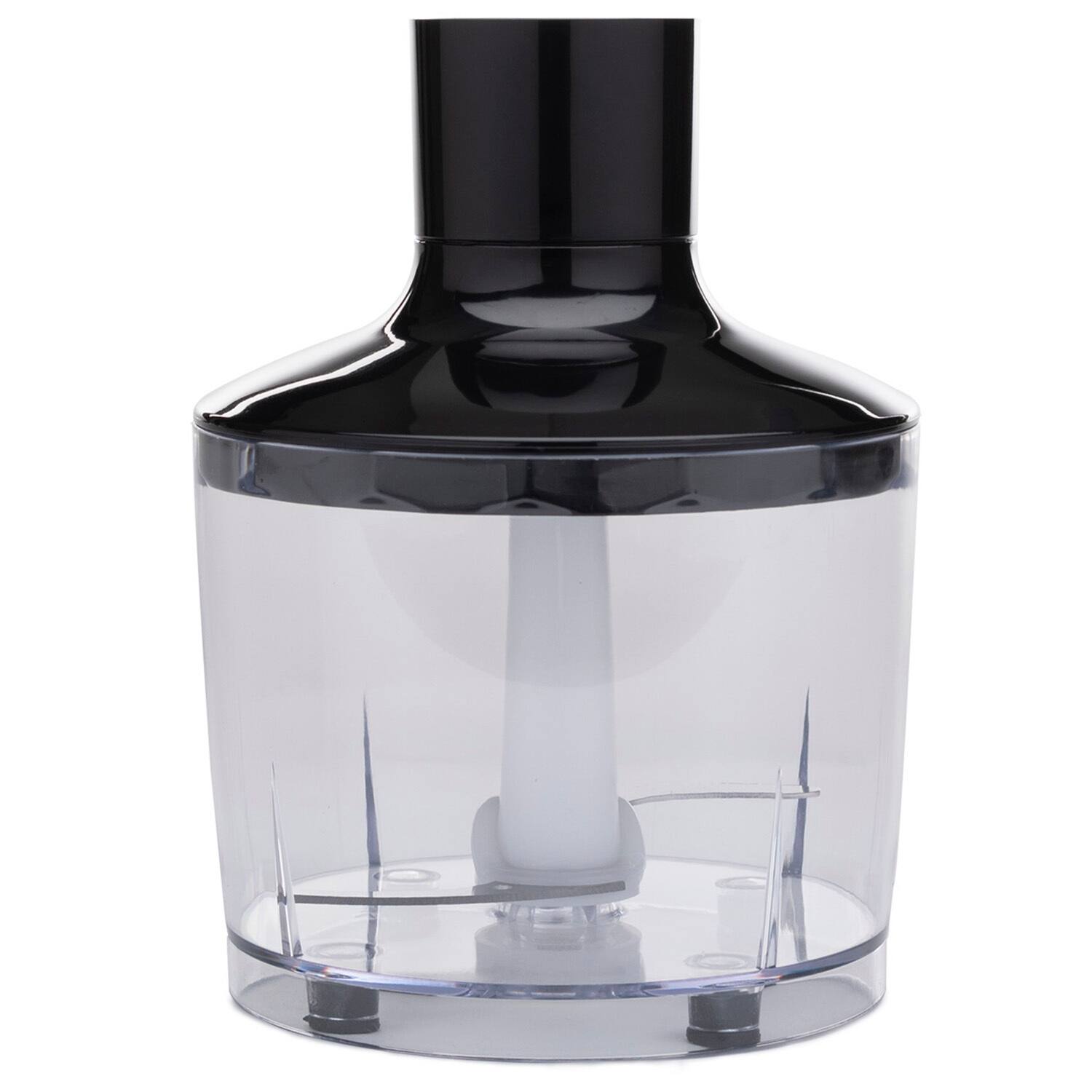 Front. ChefWave - ChefWave Chopper Attachment Set for CW-HB500 - Black/Clear.