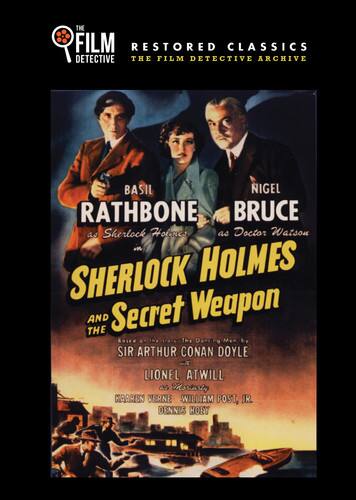 Front. Sherlock Holmes and the Secret Weapon   - DVD.
