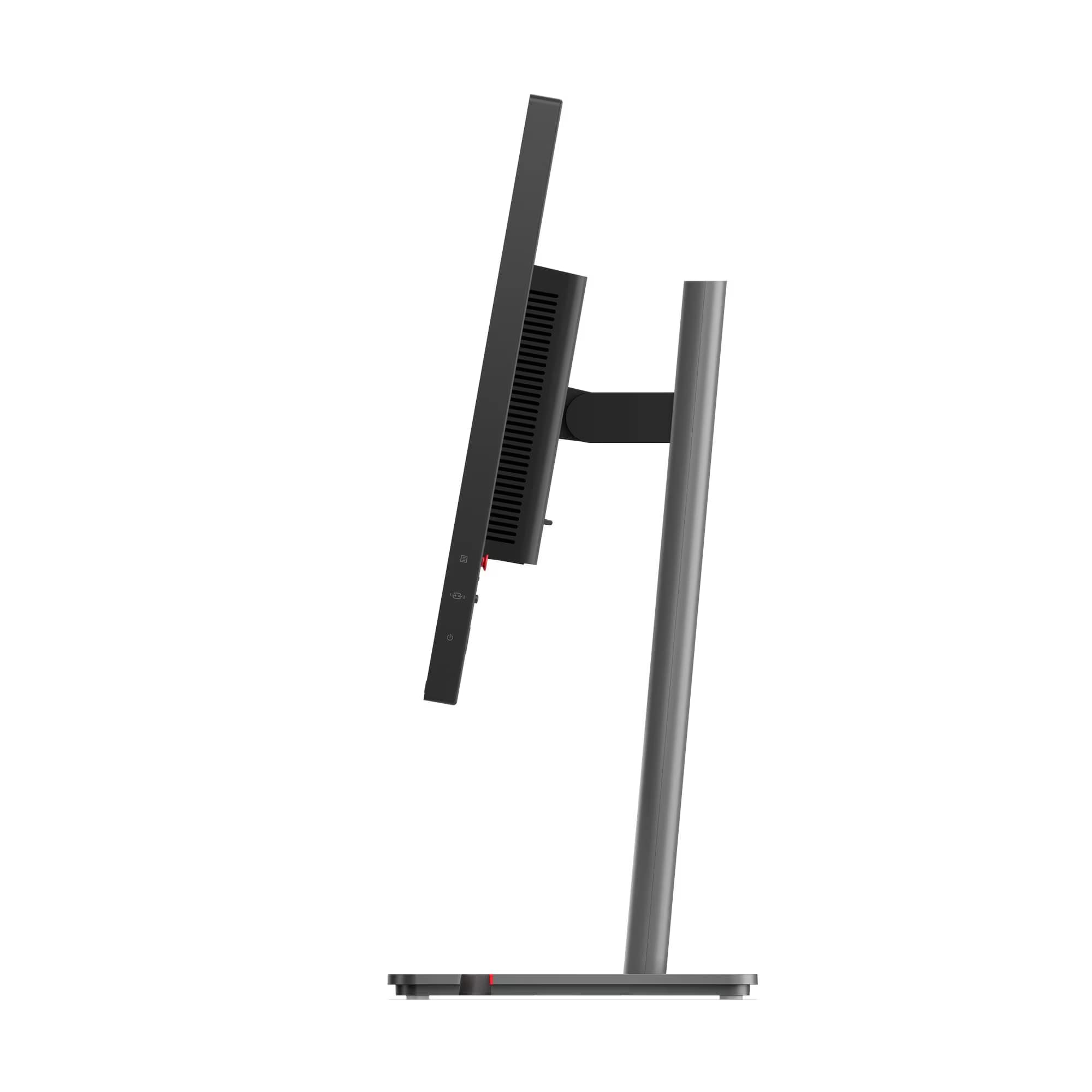 Alt View 1. Lenovo - Lenovo - ThinkVision 23.8" IPS LED QHD (2560x1440) 48Hz - 120Hz Monitor (HDMI, DP - Black - Black.