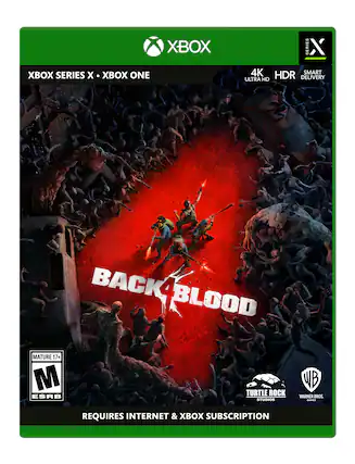 Front. WB Games - Back 4 Blood. - M (Mature 17+)