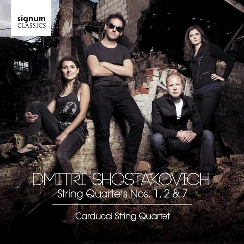 Shostakovich / Carducci Quartet - String Quartets 1, 2 & 7  - COMPACT DISCS