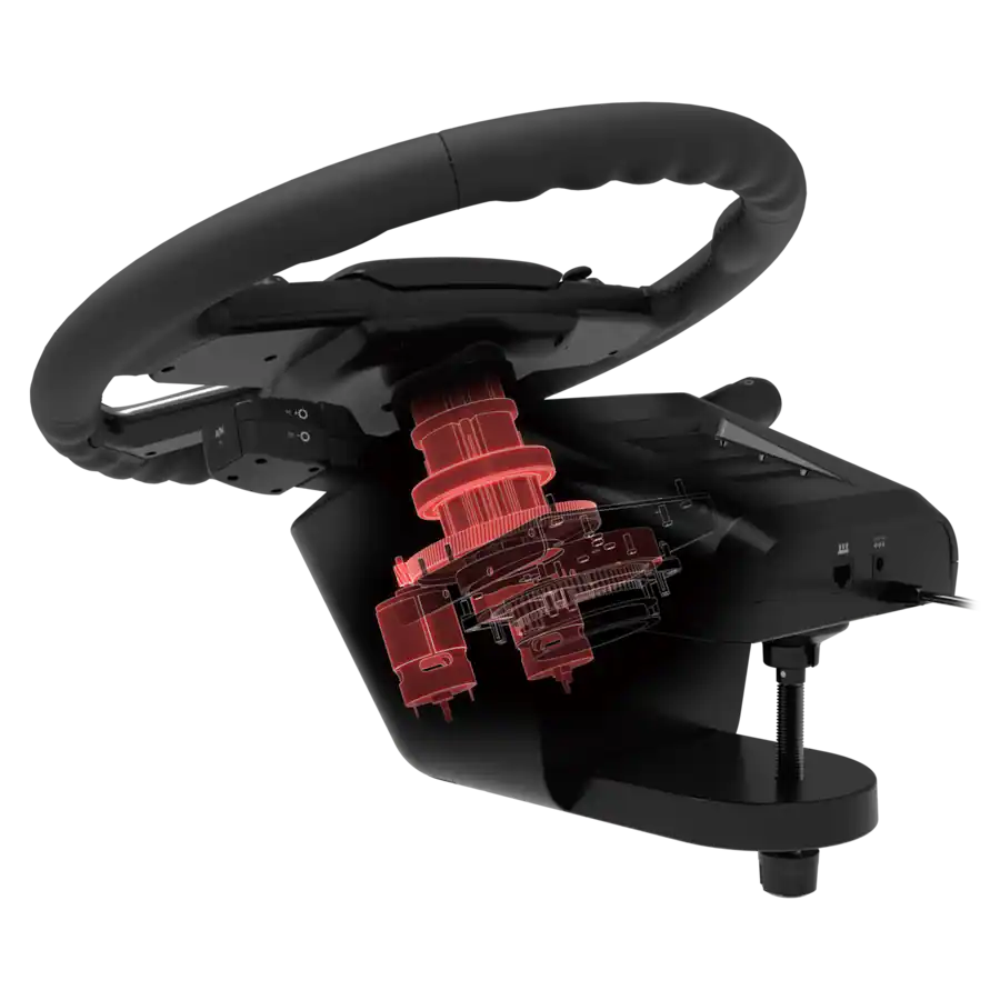 Hori Force Feedback Truck Control System for PC (Windows 11/10) Black ...