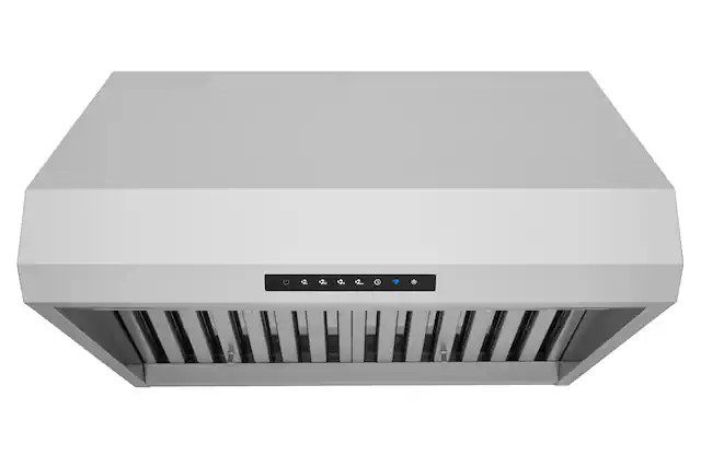 Front. Hauslane - Hauslane PRO Series PRO500 36" Versitile Under Cabinet or Wall Mounted Range Hood with Smart App Control - Silver.