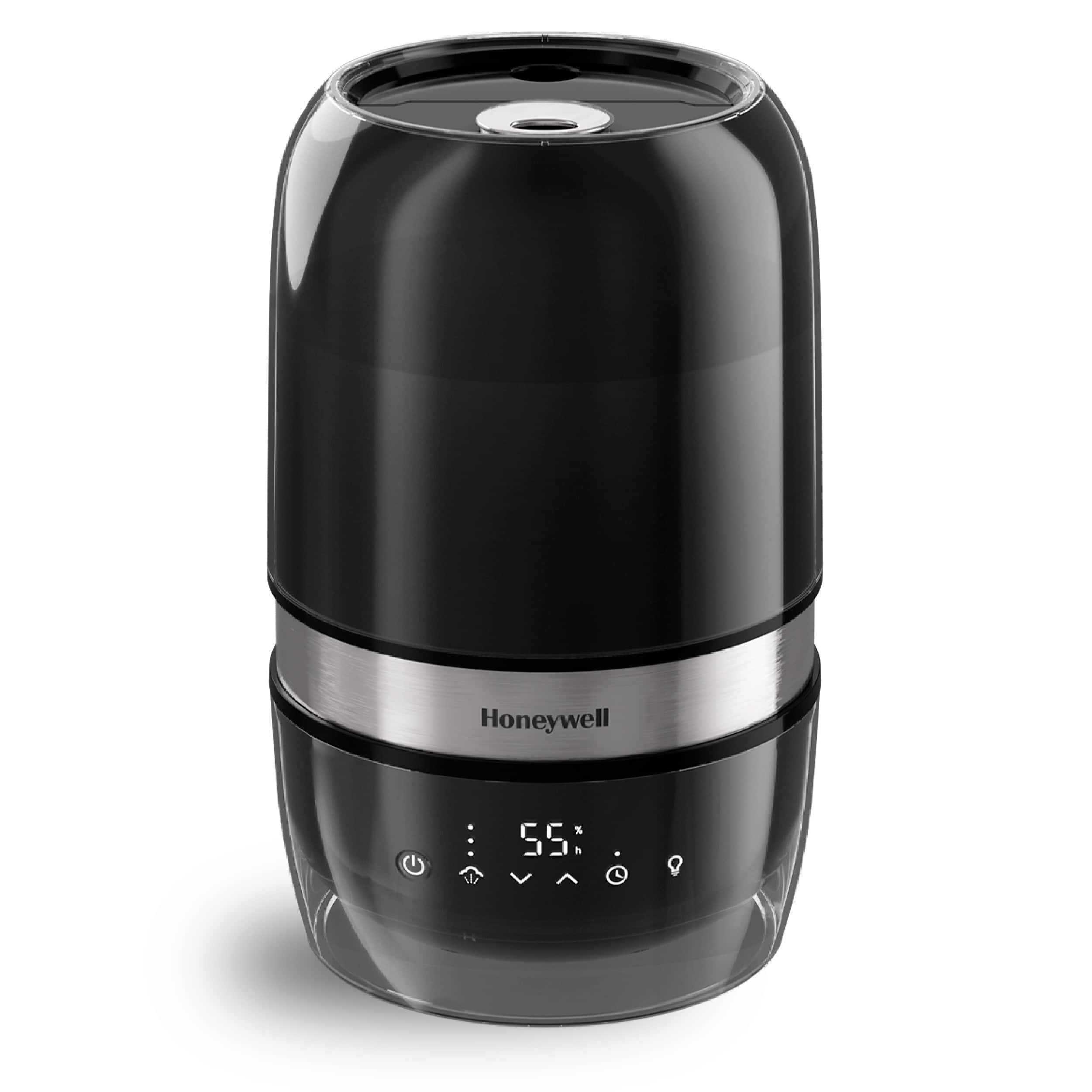 Front. Honeywell - Reflection 1.4 Gallon Ultrasonic Cool Mist Humidifier - Black.