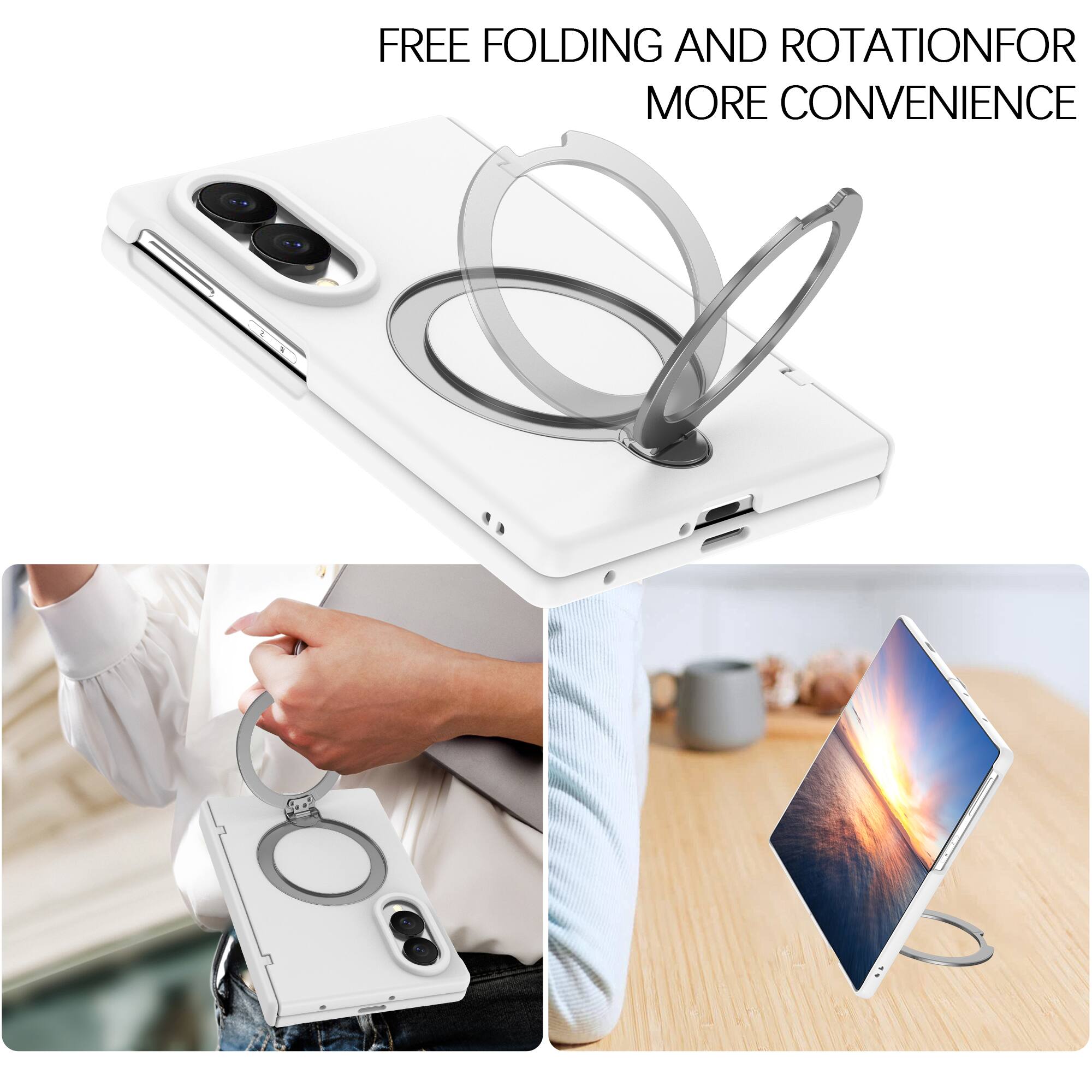 FREE FOLDING AND ROTATION FOR MORE CONVENIENCE