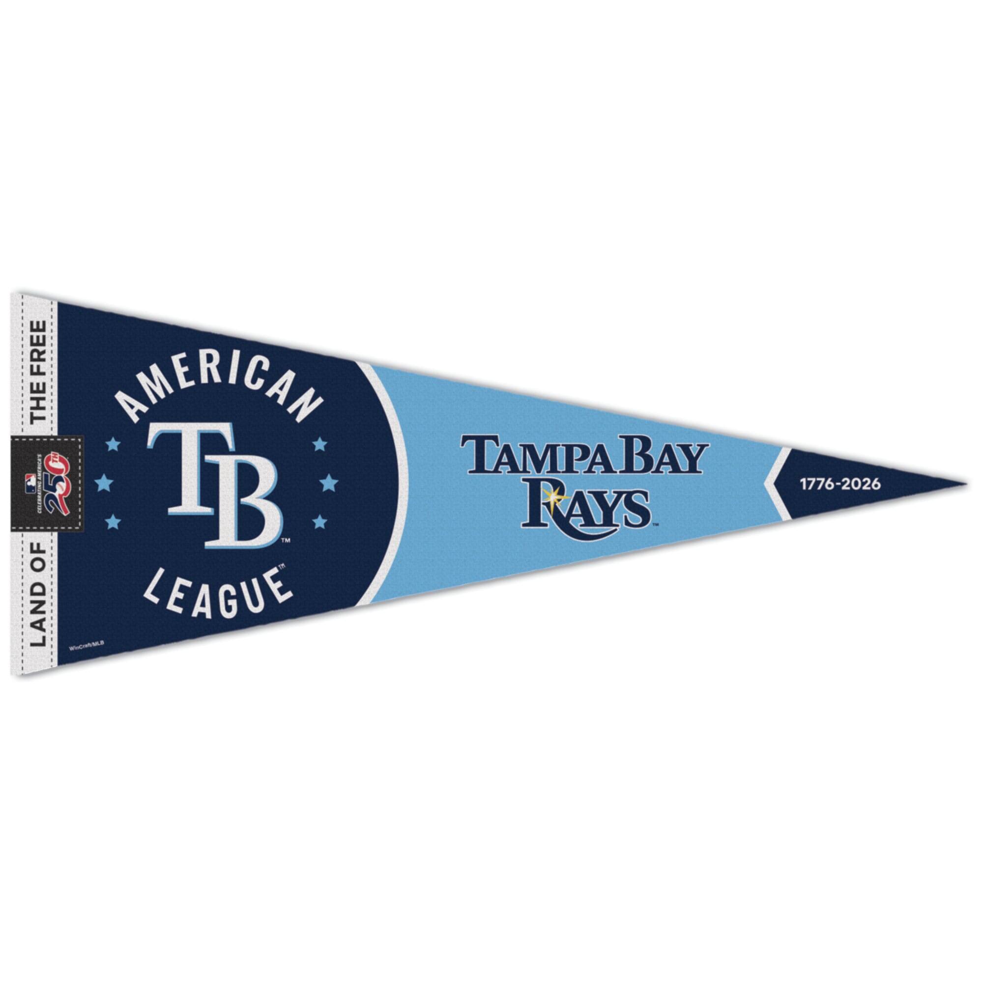FREE THE AMERICAN 250 TB LAND OF LEAGUE - TAMPA BAY RAYS 1776-2026