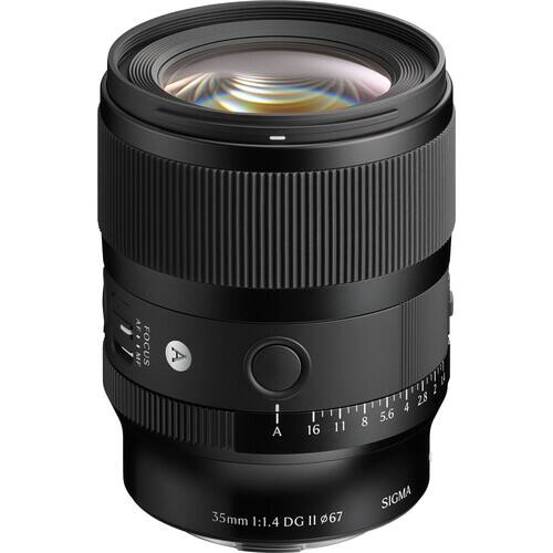 AF MF FOCUS I A 16 11 8 N 2 28 4 5.6 35mm 1:1.4 DG II 67 SIGMA