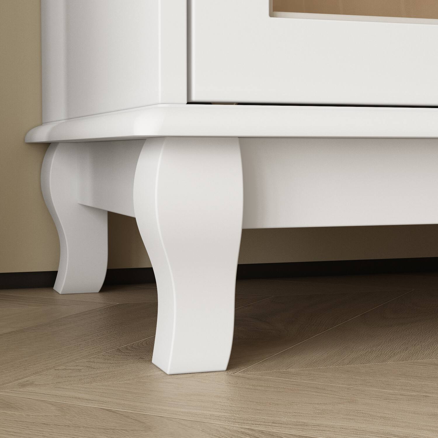 Alt View 8. Famapy - Famapy Buffet Sideboard: Organize & Elevate Your Dining Space - White.