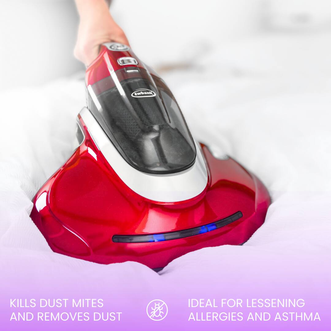 Ewbank KILLS DUST MITES AND REMOVES DUST

IDEAL FOR LESSENING ALLERGIES AND ASTHMA