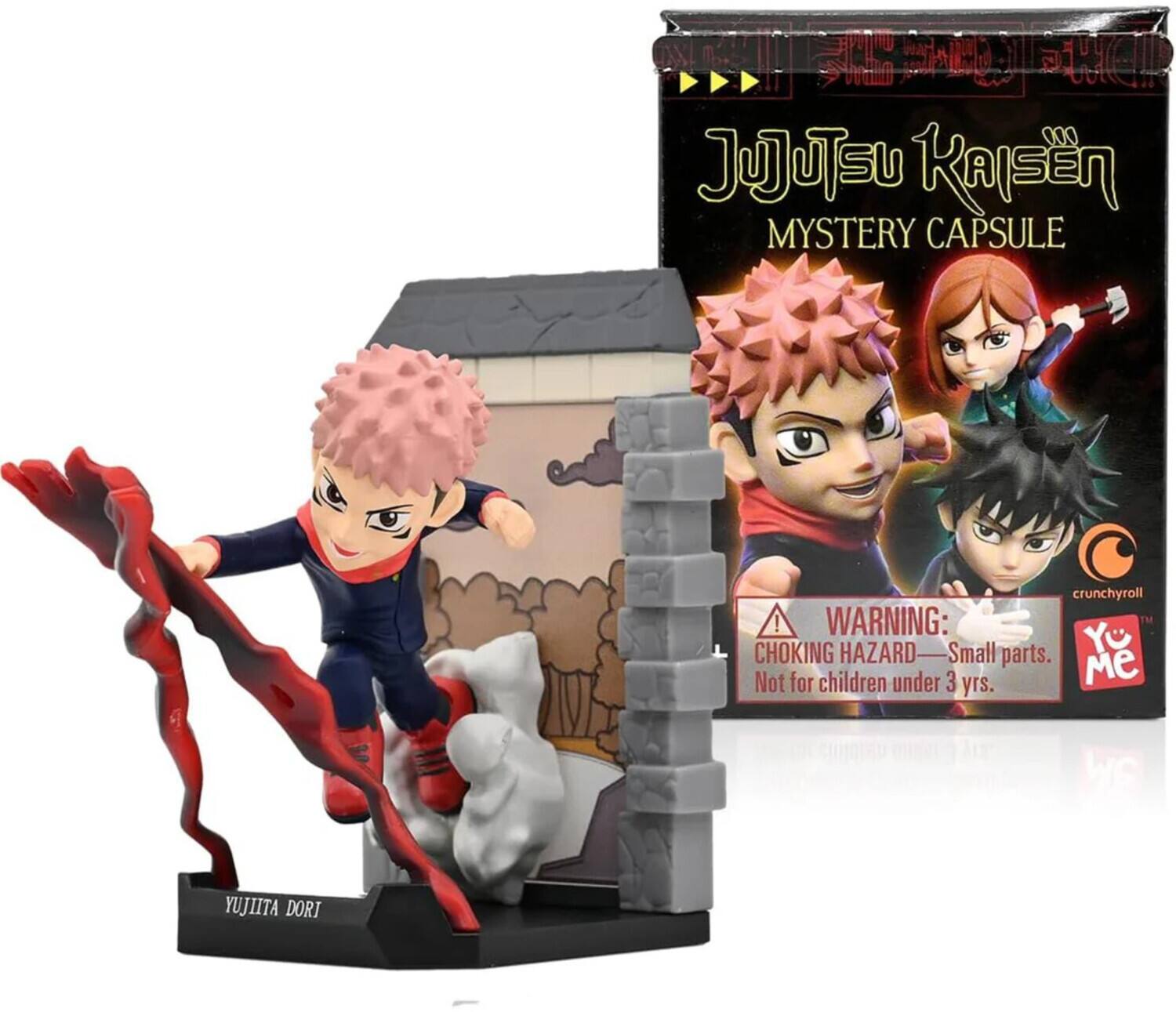 Jujutsu Kaisen Mystery Capsule
Warning: Choking Hazard - Small parts. Not for children under 3 yrs.
Yuji Itadori
Crunchyroll
You Me