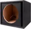 Angle. Maxxlink - 12" Single Ported Subwoofer Enclosure - Black.