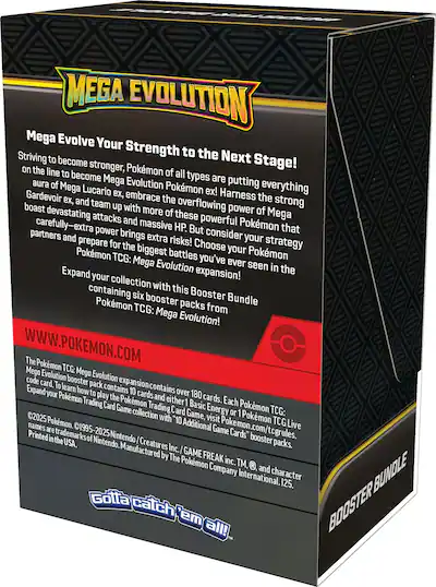 Pokmon Trading Card Game: Mega Evolution Booster Bundle 10-10054-108 - Best Buy Pokmon Trading Card Game: Mega Evolution Booster Bundle 10-10054-108 - Best Buy