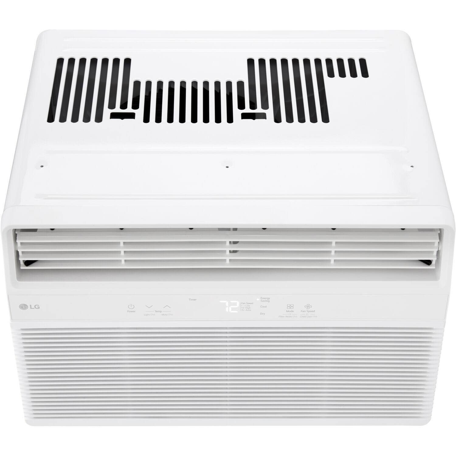 Alt View 6. LG - 450 Sq. Ft. 10,000 BTU Window Air Conditioner - White.