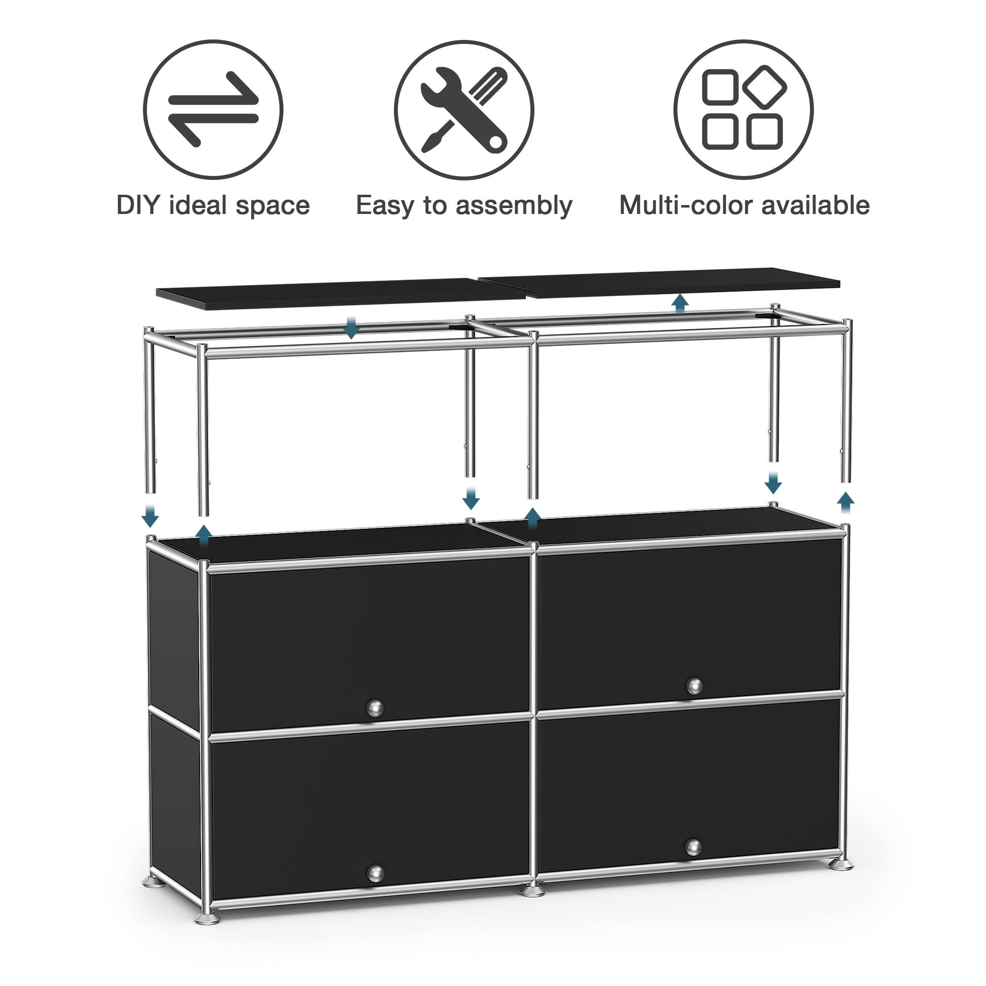 DIY ideal space  
Easy to assemble  
Multi-color available
