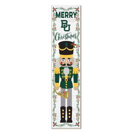 Jardine - Baylor Bears 11" x 46" Nutcracker Holiday Leaner Sign - White
