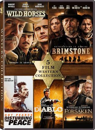 Front. 5 Film Western Collection - DVD.