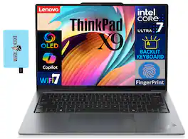 Lenovo - ThinkPad X9-14 Laptop 14.0 WUXGA (Intel Ultra 7-258V, 32GB LPDDR5X, 1TB SSD, Win 11 Pro) w/USB Hub - Gray