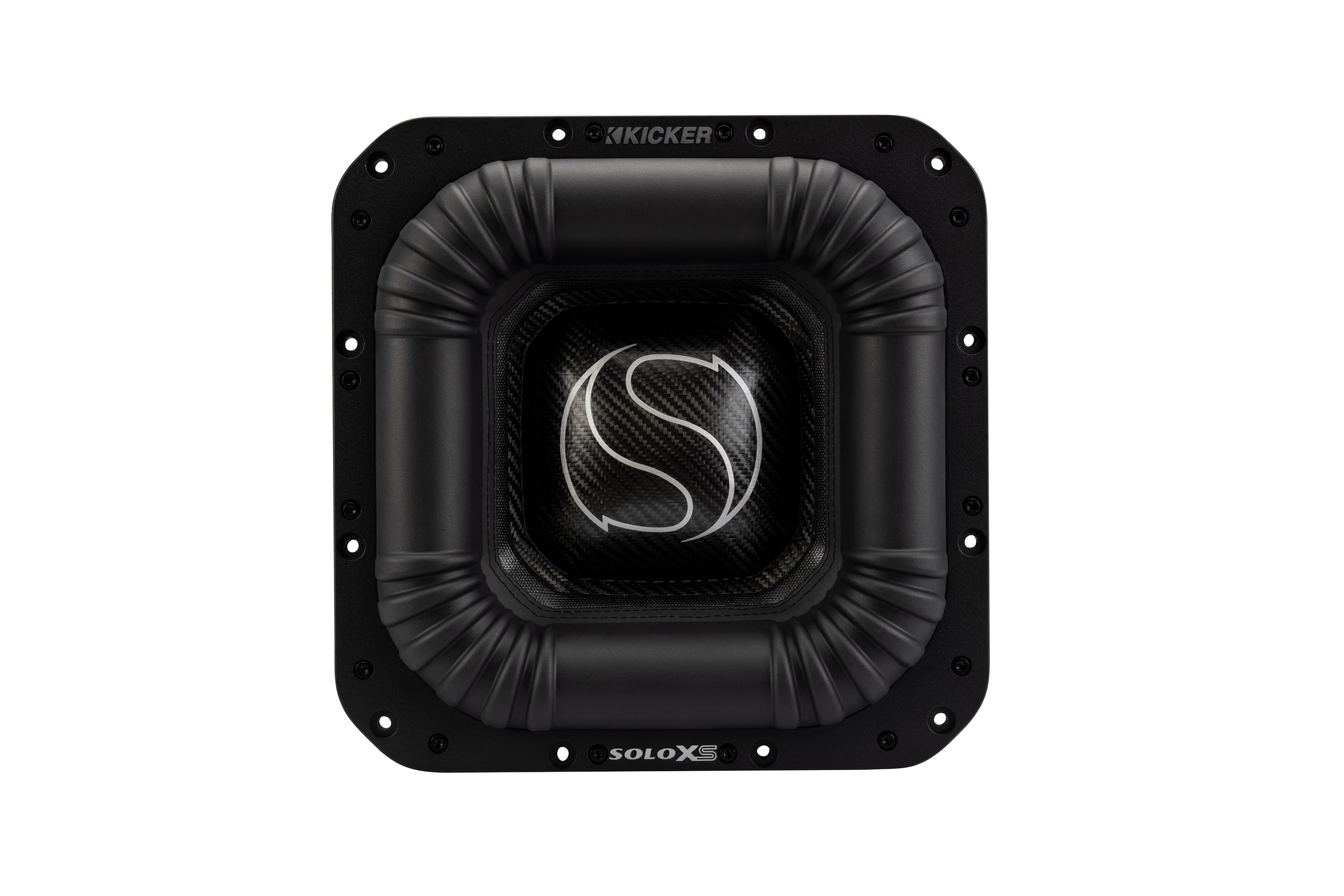 KICKER - 52L7XS122 - SoloX L7XS 12-Inch (30cm) 3" Neo Competition Subwoofer, 2-Ohm - Black/Gray