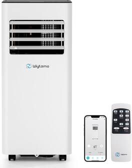 Chery Life - 10,000 BTU 3-in-1 Portable Air Conditioners with WiFi, Cool, Dehumidifier and Fan Up to 450 Sq.Ft