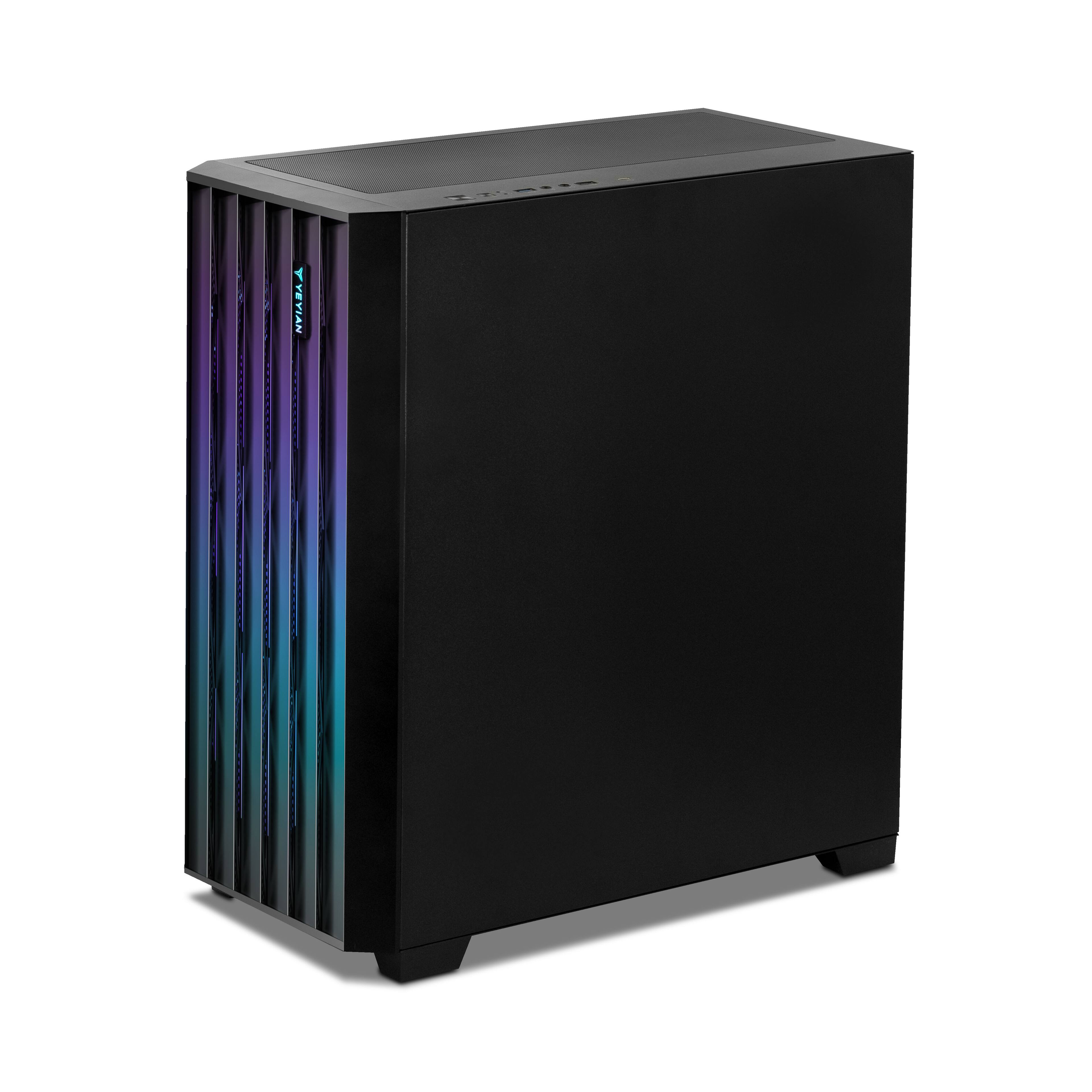 Alt View 12. YEYIAN - PHOENIX IRON MESH Gaming Desktop - Intel i5 14400F - NVIDIA RTX 4070 - 32GB DDR5 - 1TB SSD NVMe Gen 4.0 - Black.
