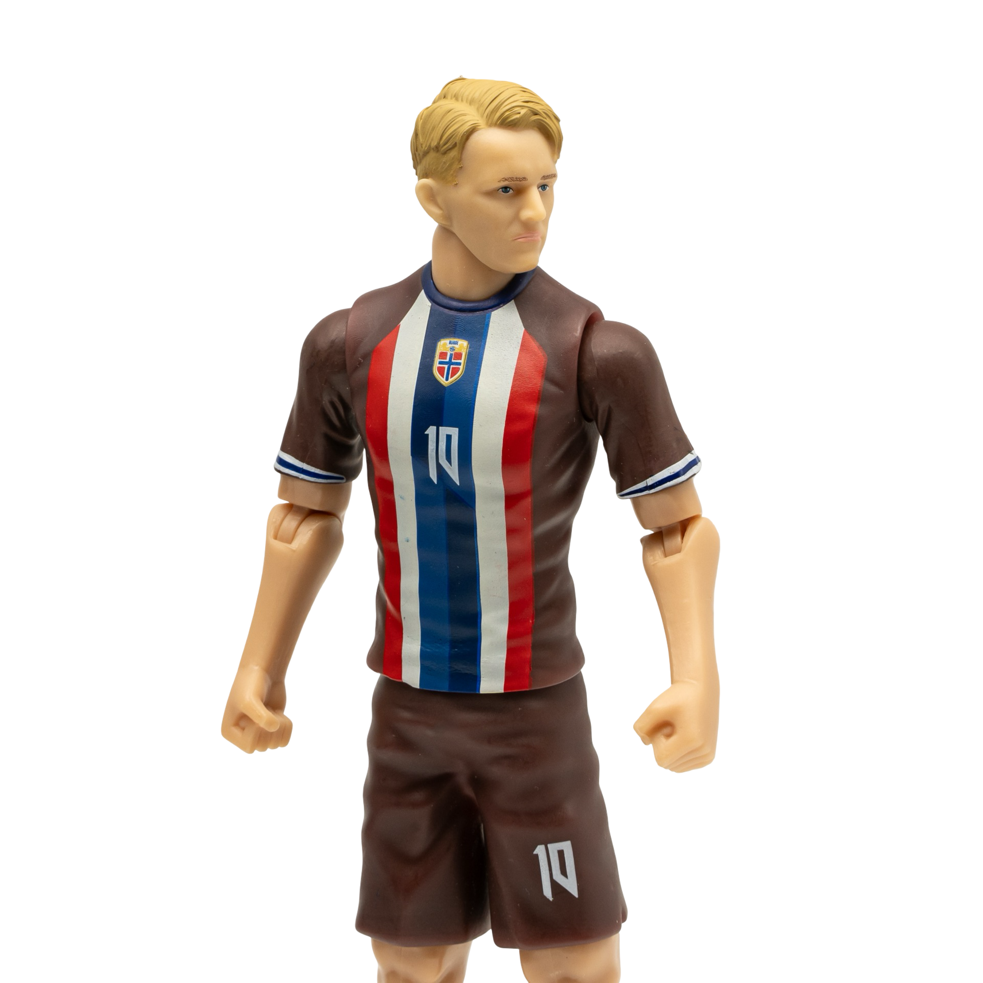 Alt View 2. Banbo Toys - Banbo Toys SOCKERS Norway National Martin Ødegaard 8" Collectible Soccer Action Figure.
