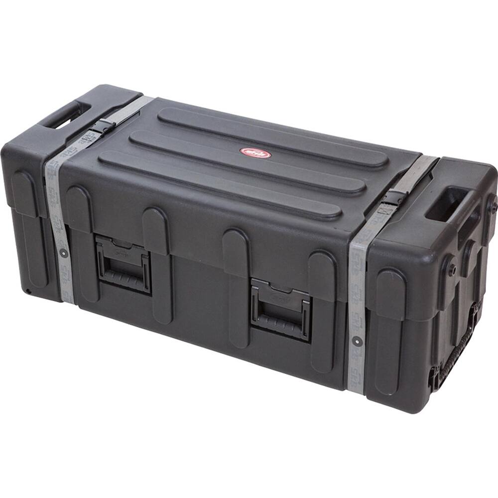 Alt View 3. SKB - Roto-Molded Large Drum Hardware Case with Wheels 1SKB-DH4216W.