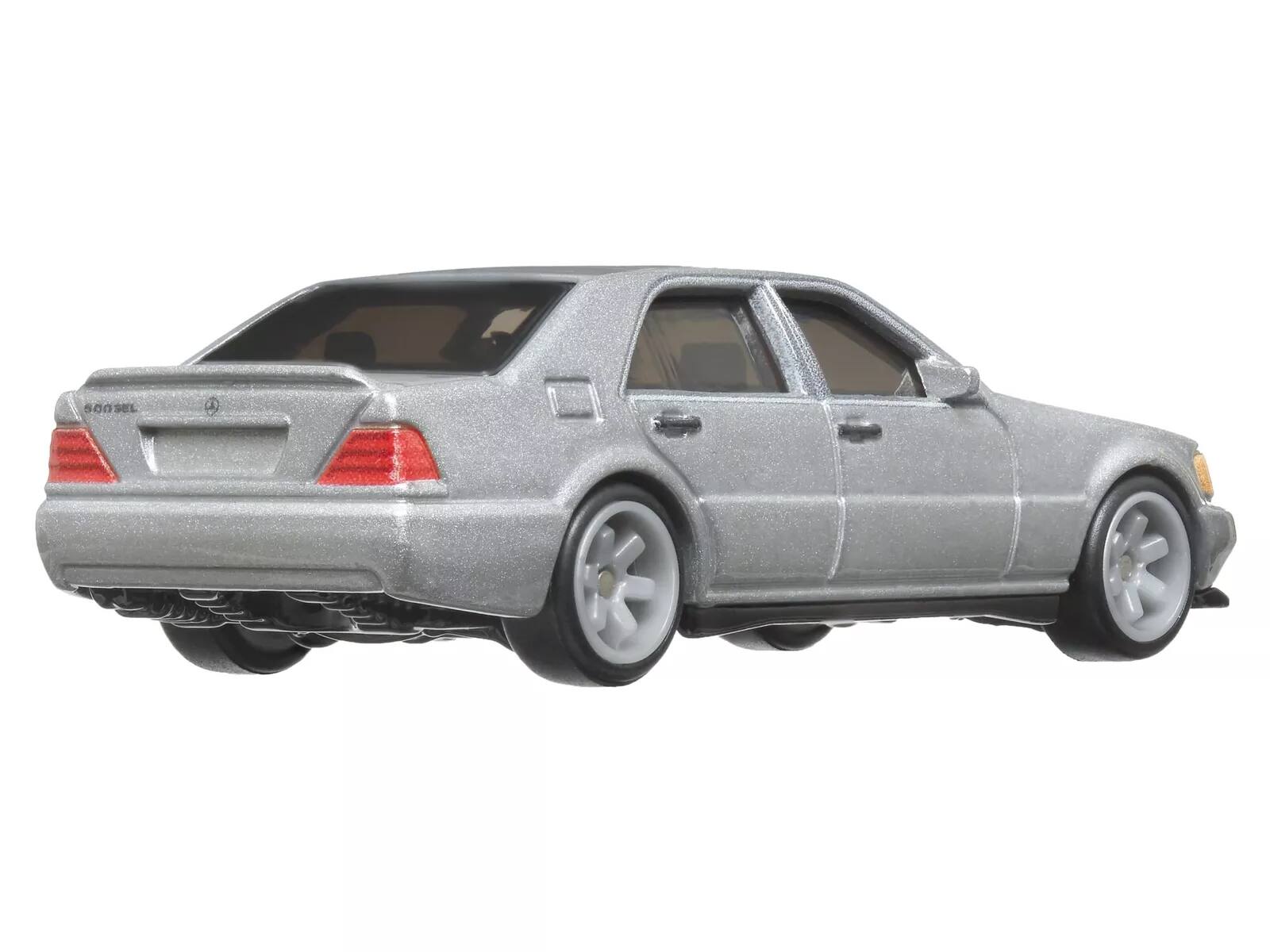Alt View 2. Hot Wheels - Mercedes-Benz 500 SEL Silver Metallic "The Fast and the Furious: Tokyo Drift" (2006) Movie Model Car by Hot Wheels.