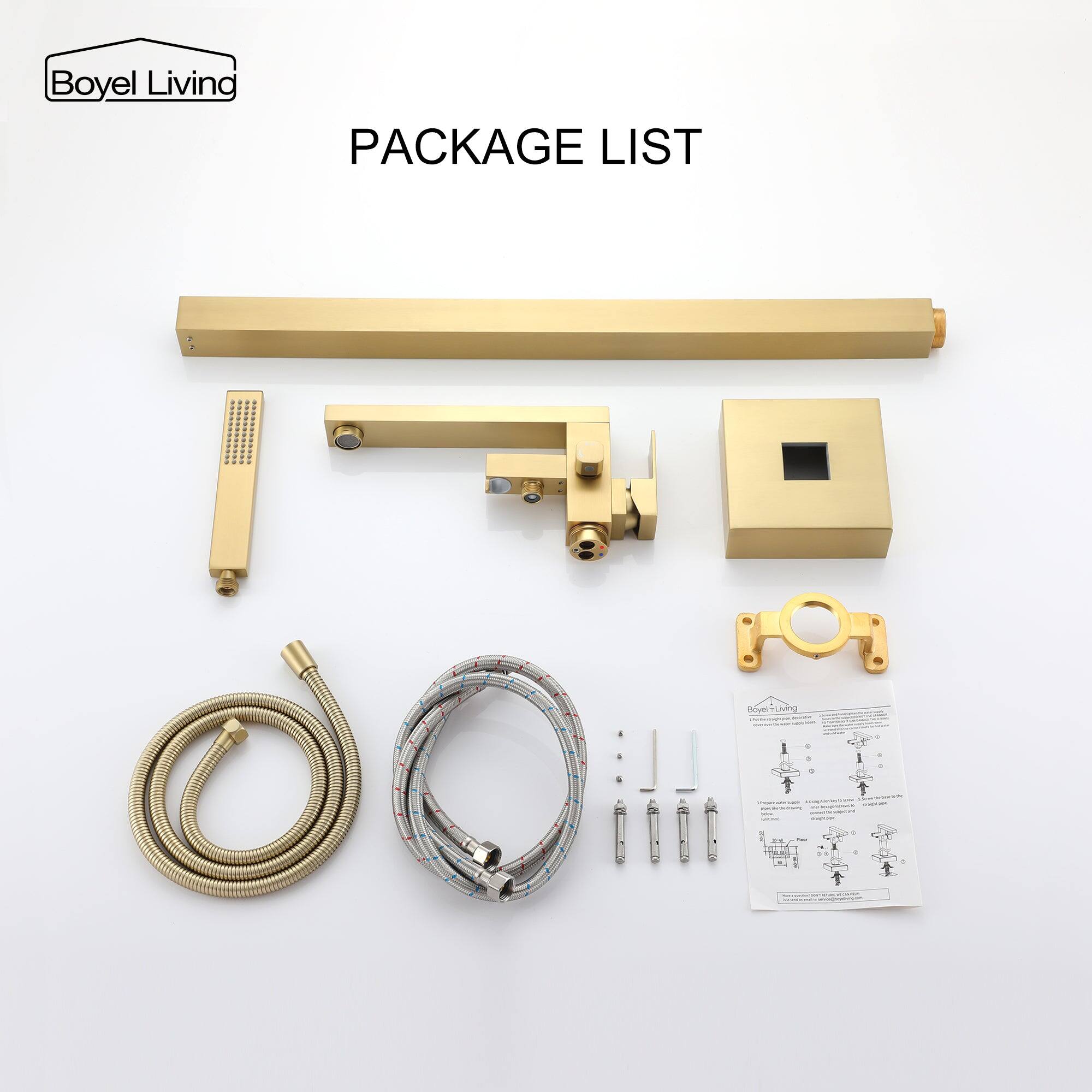 Boyel Living PACKAGE LIST Toper LPU : I d - - - - e I : I - I : -  | - te : : -