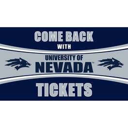 Evergreen Enterprises - Nevada Wolf Pack 28" x 16" Come Back With Tickets Door Mat - Multicolor