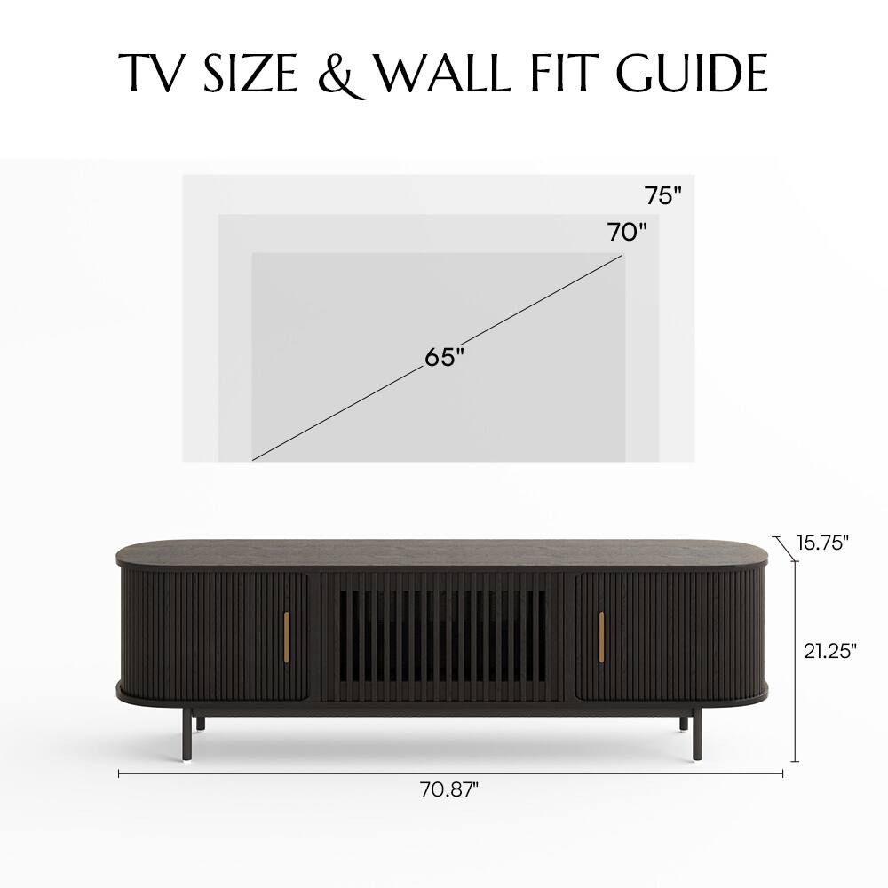 TV SIZE & WALL FIT GUIDE

75"  
70"  
65"  
15.75"  
21.25"  
70.87"