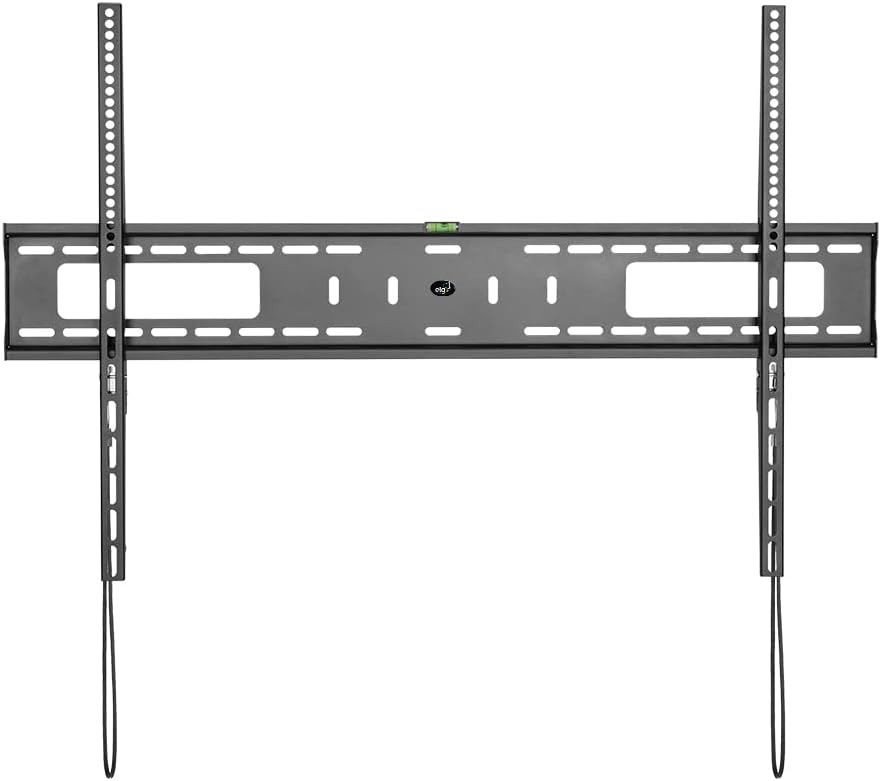Angle. ELG - ELG N01V8 Fixed TV Wall Steel Mount with VESA 900X600mm Quick Release System for 55 to 100 inch TVs - Black.